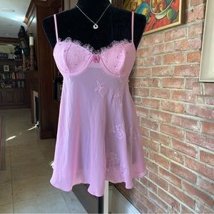 NWT Victoria’s Secret Sheer Lilac Lace Lingerie 34C